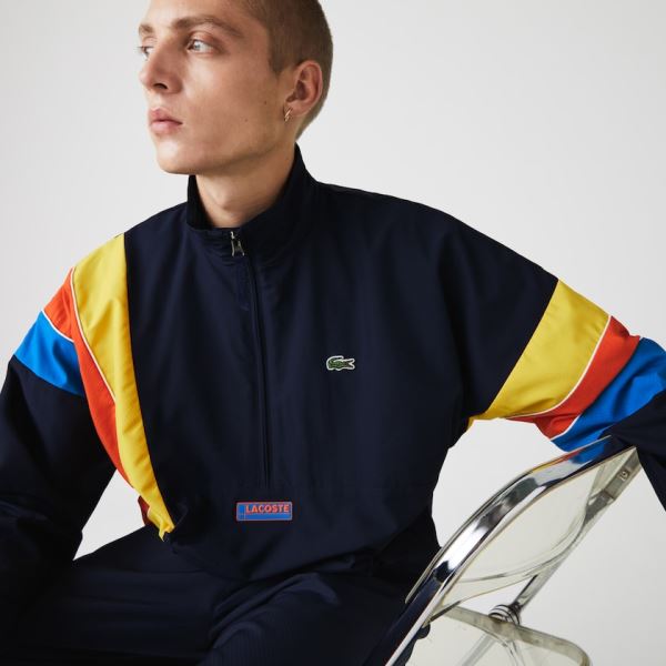 Bundy Lacoste Najlep ie Ceny Panske Lacoste SPORT Zip Neck